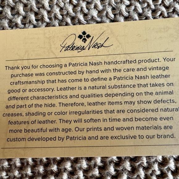 NWOT PATRICIA NASH ASHFORD LEATHER SATCHEL & NAZARI WALLET AMETHYST - Picture 16 of 16